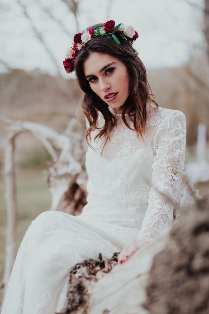 Un elopement con aires bohemios