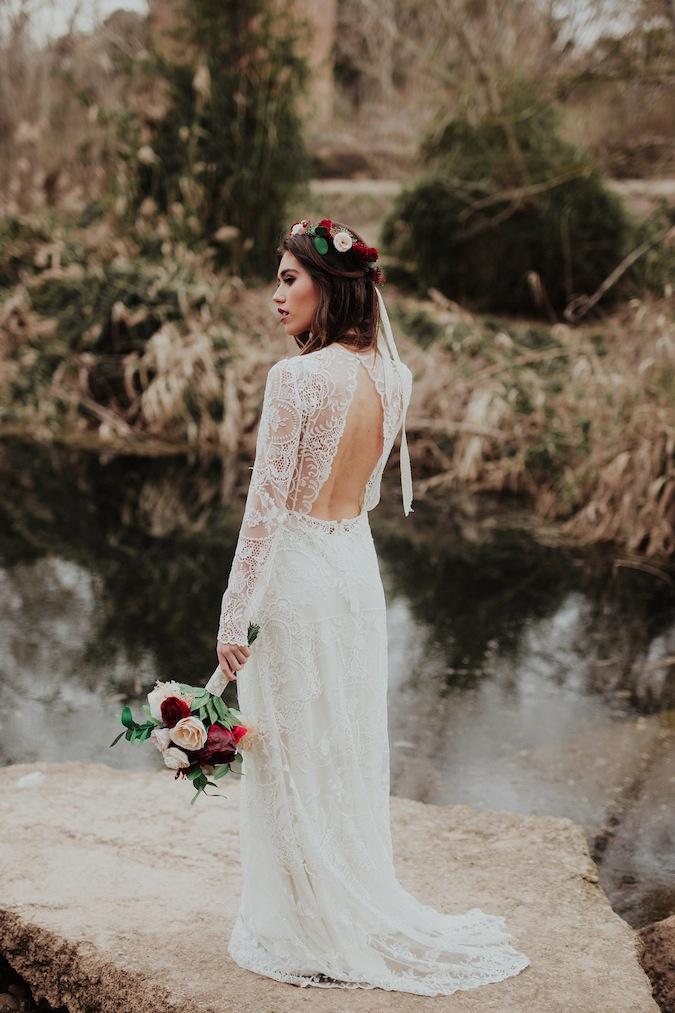 Un elopement con aires bohemios