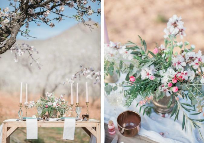Una novia entre almendros