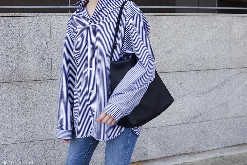 Trini | Balenciaga shirt The Row bag