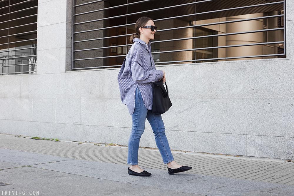 Trini | Balenciaga shirt The Row bag