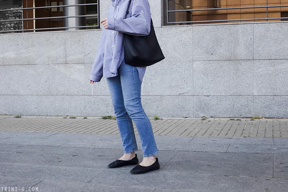 Trini | Balenciaga shirt The Row bag