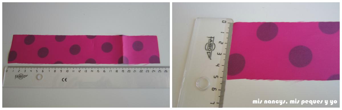 mis nancys, mis peques y yo, Tutorial falda fruncida con tul para Nancy y niñas, cortar tela para cinturilla