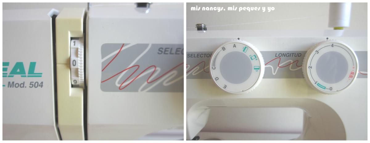 mis nancys, mis peques y yo, Tutorial falda fruncida con tul para Nancy y niñas, preparar máquina de coser para fruncir