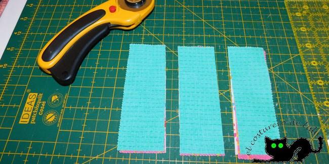 Corta en tres partes iguales