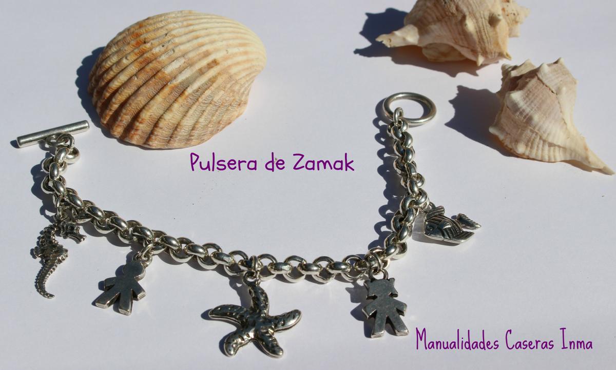 Manualidades Caseras Inma Pulsera Zamak Mar