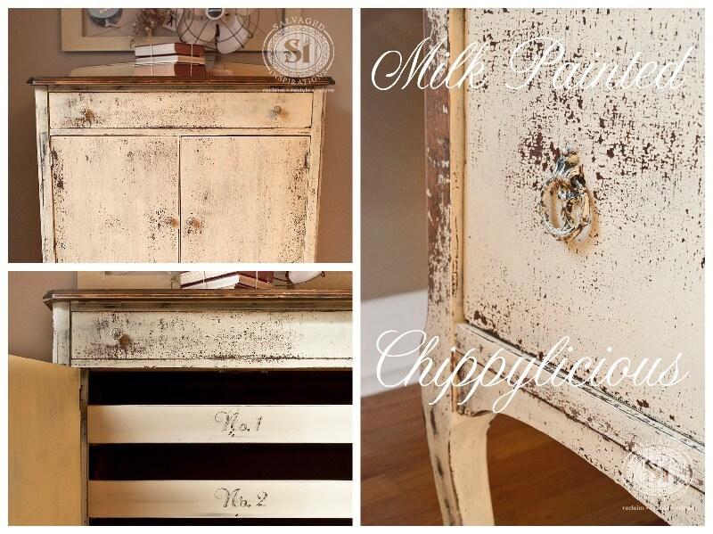 efecto chippy aplicando calor