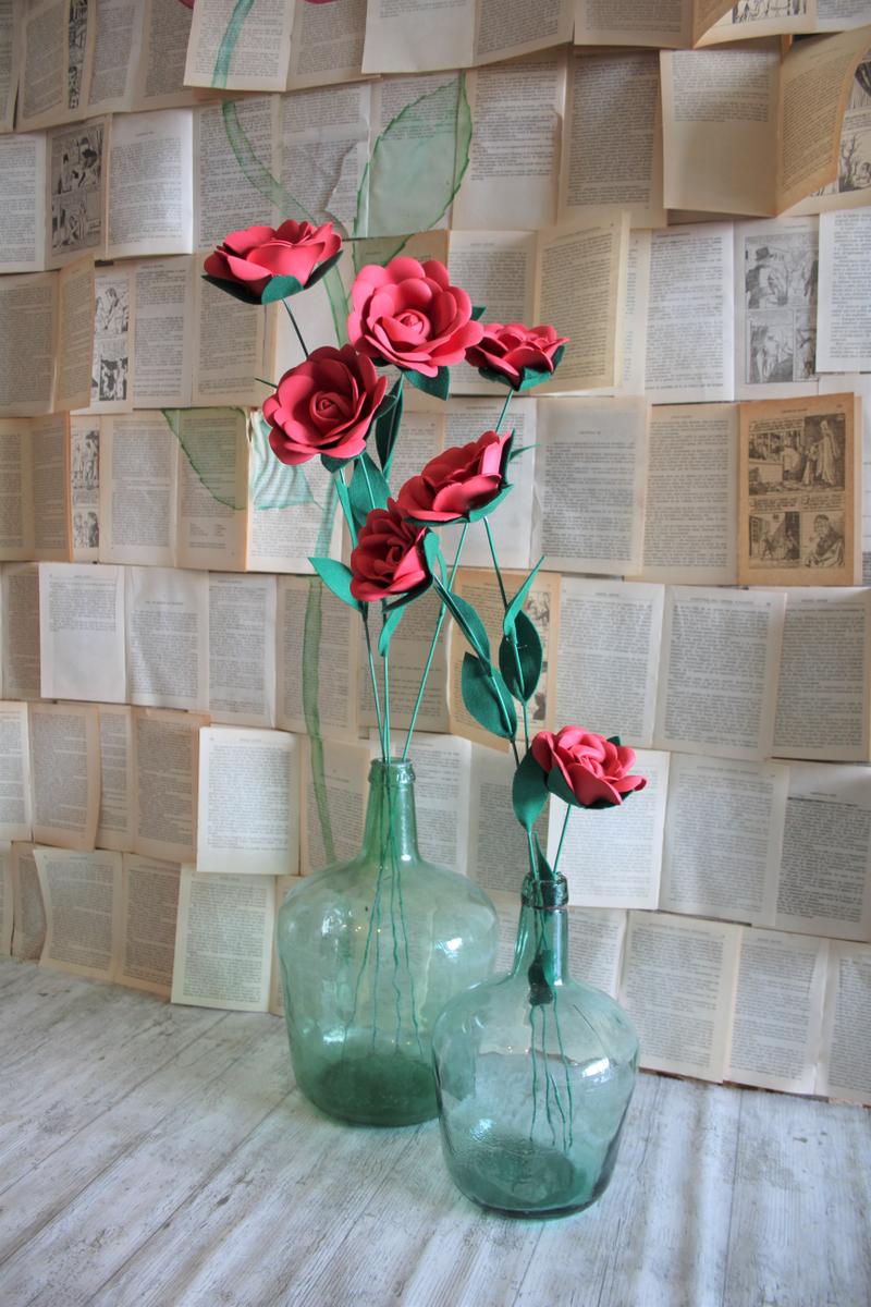 Final de rosas en garron