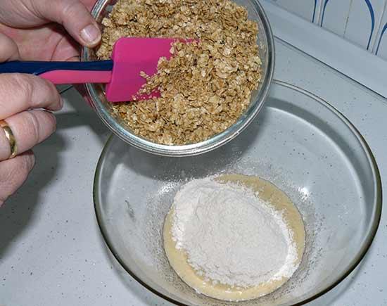 Galletas de avena con chips de chocolate