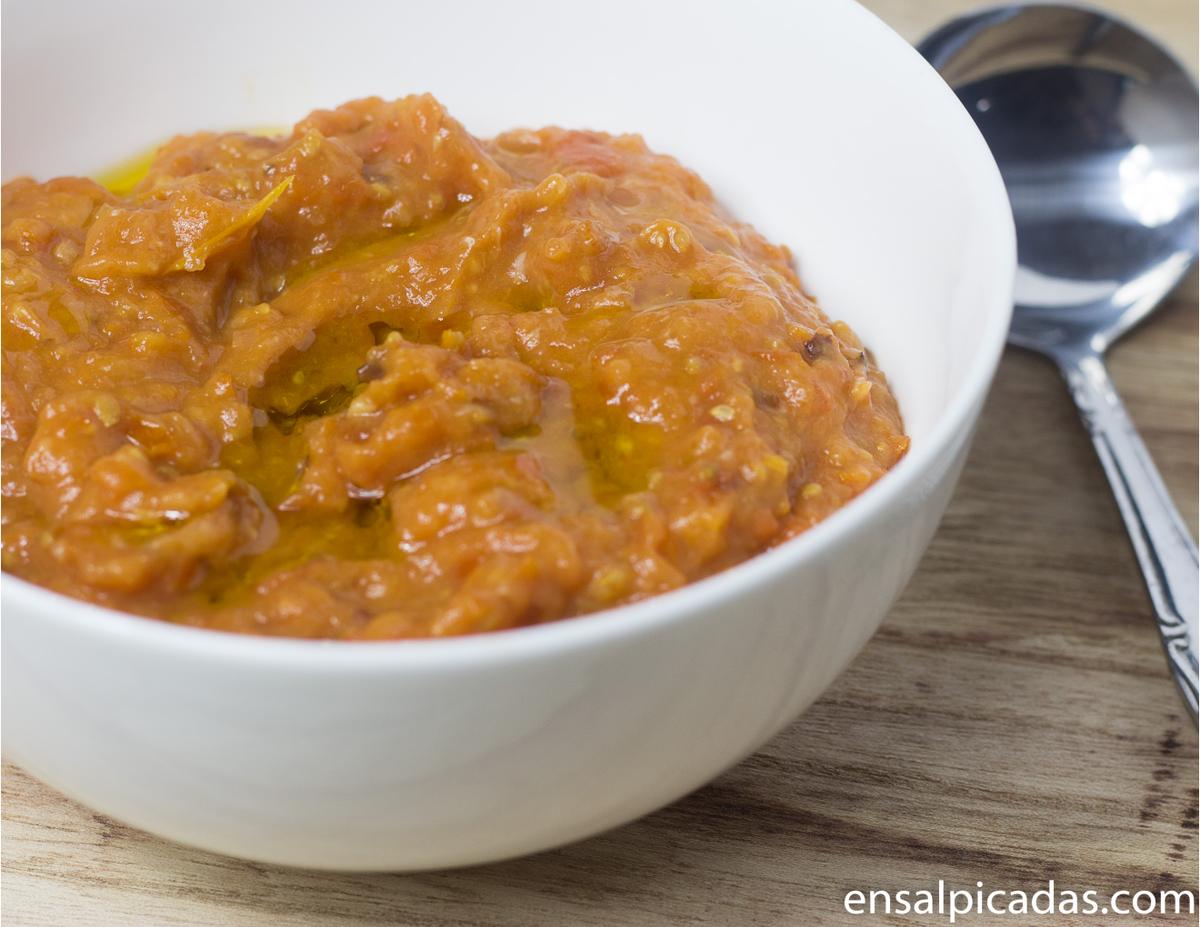 Receta de Salsa de Tomates al Horno.