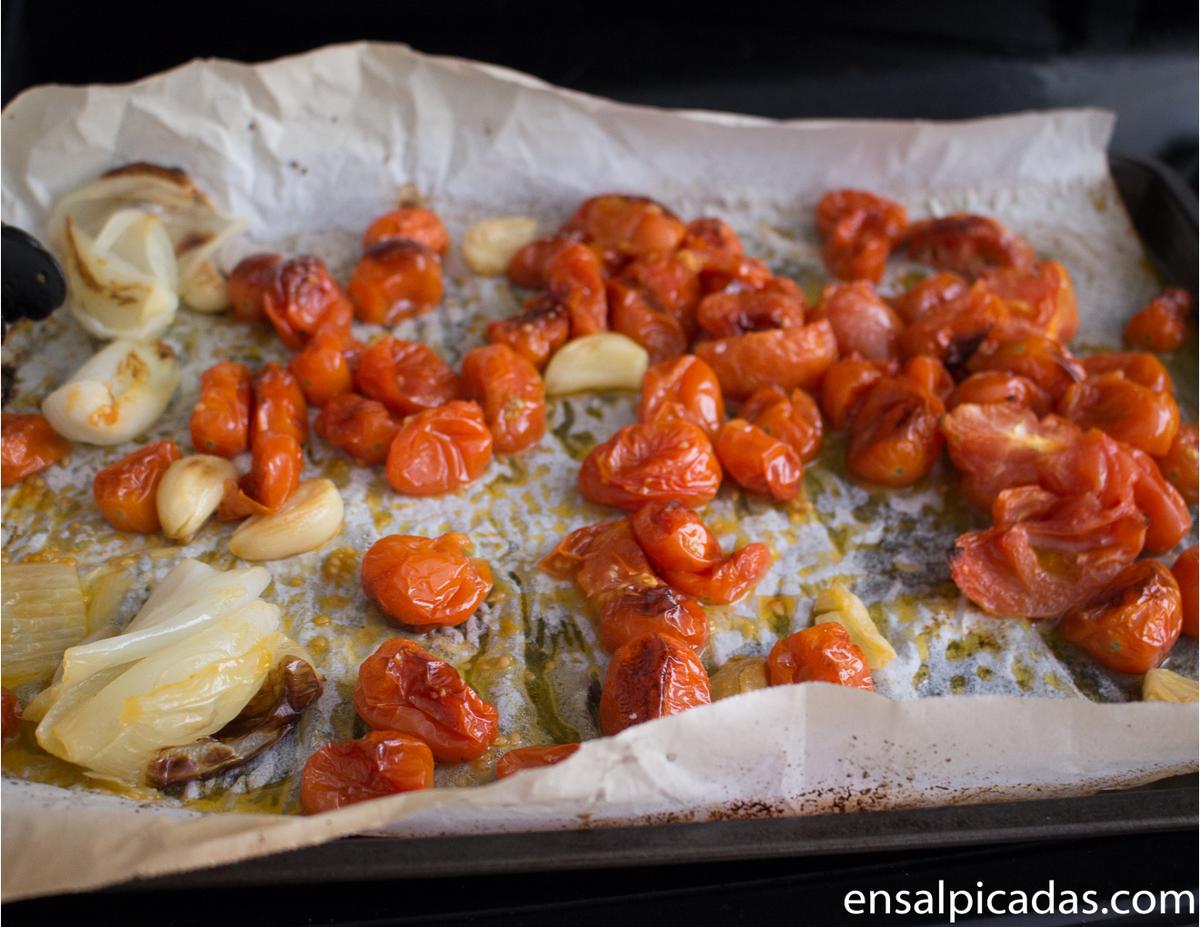 Receta de Salsa de Tomates al Horno