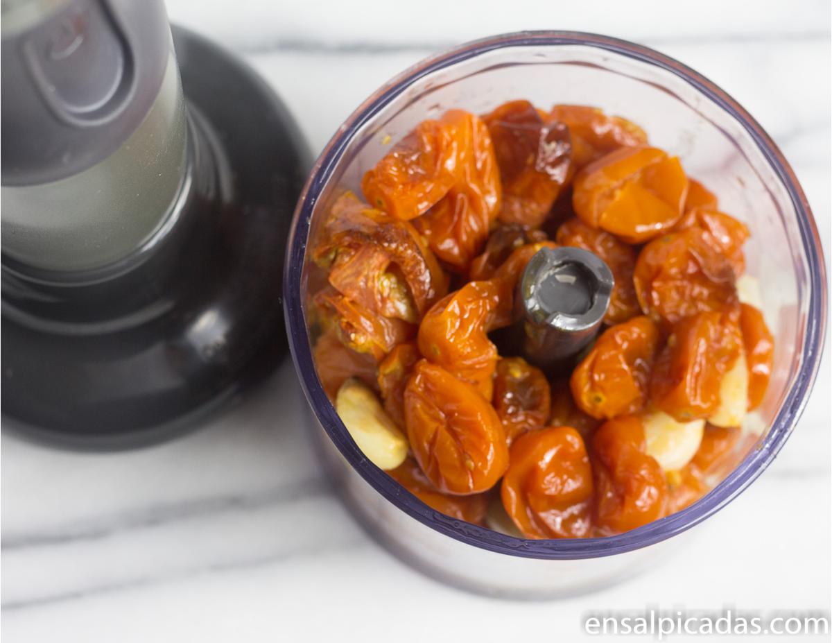 Receta de Salsa de Tomates al Horno