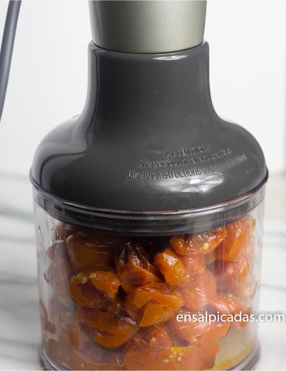 Receta de Salsa de Tomates al Horno