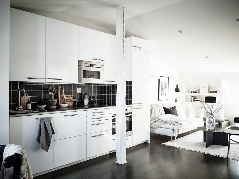 Suelos oscuros cocina