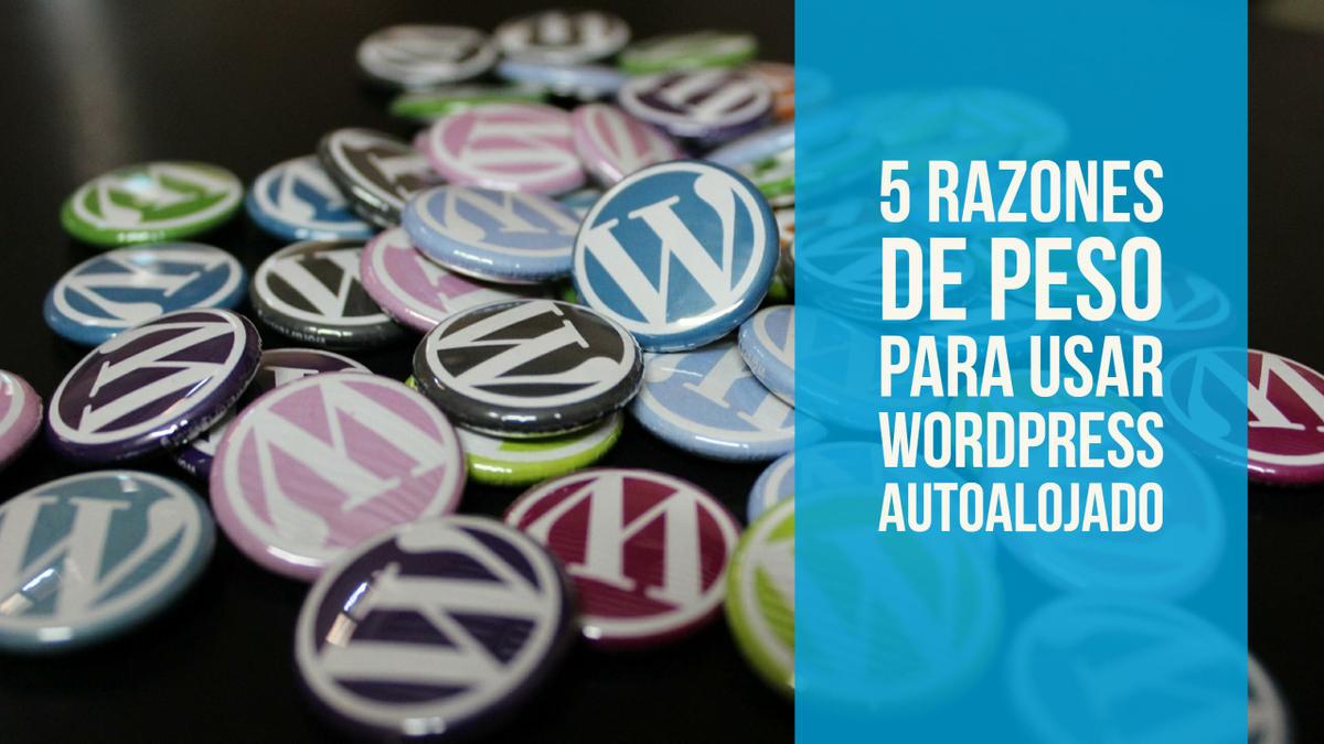 5 motivos para elegir wordpress