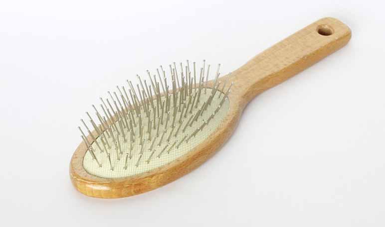 Limpiar los cepillos del pelo con bicarbonato
