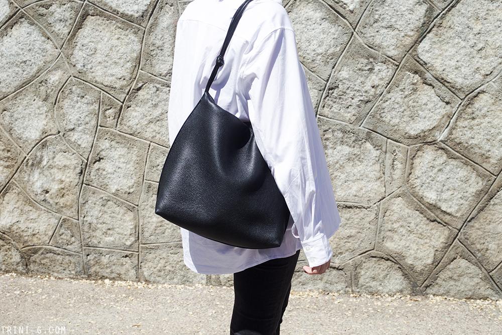 Trini |The Row shirt Acne Studios jeans 