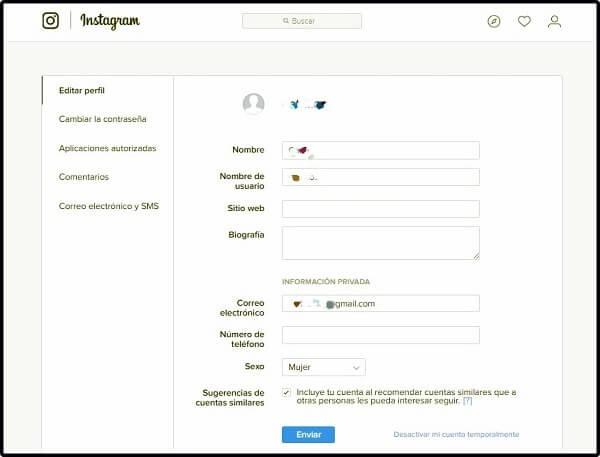 como crear una cuenta en instagram