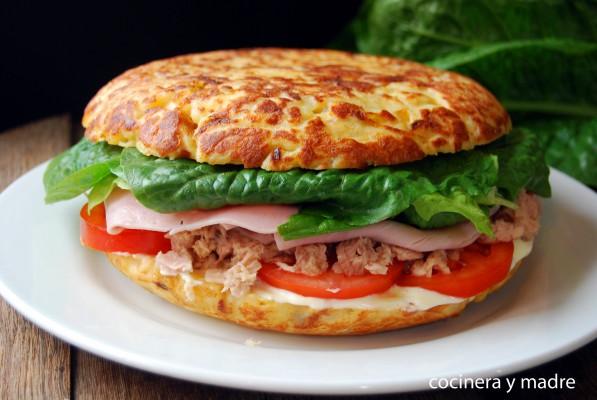 Cómo hacer tortilla de patatas rellena