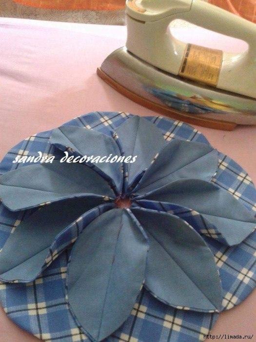 flores de tela