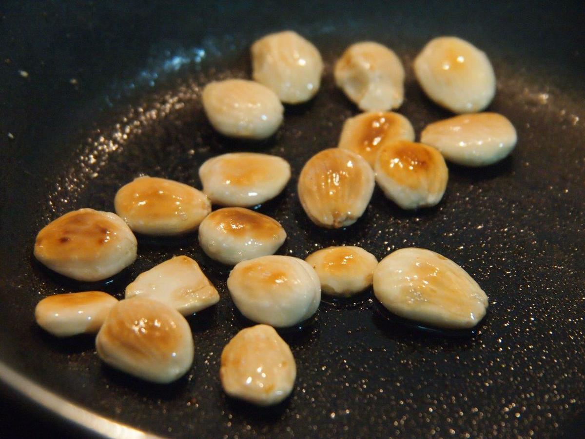 Almendras para arreglo mallorquín de verduras