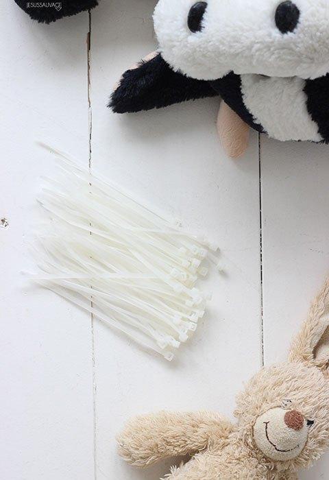 Abrazaderas de plástico para diy con peluches