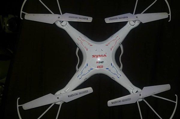 Orientación correcta de las hélices Syma X5C-1