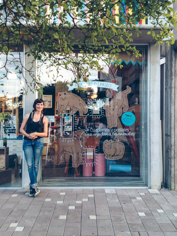 Animales de paseo · Vitrina