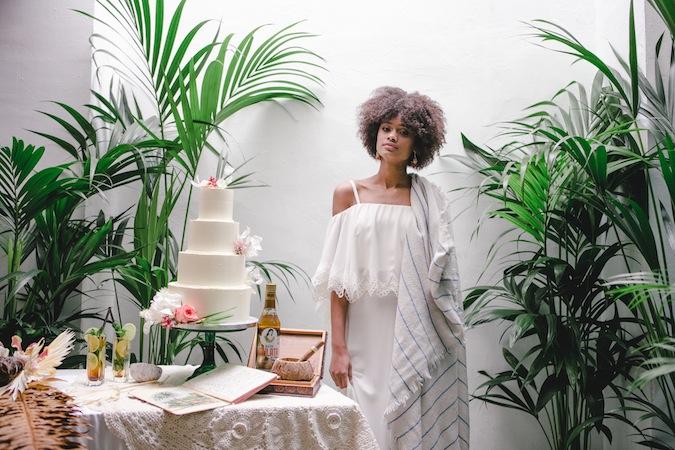 Cuban style, una novia con aires retros