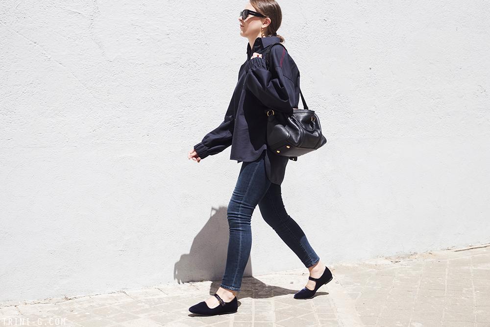 Trini |Céline shirt The Row shoes