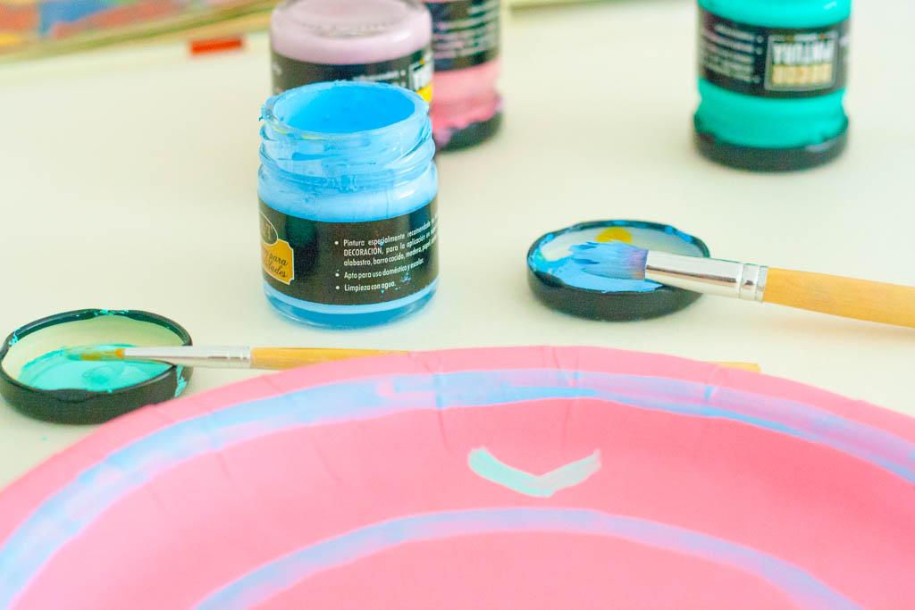 platos decorados para el dia de la madre