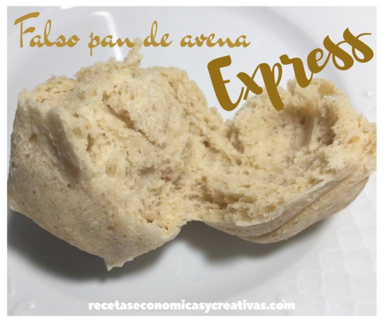 Falso pan de avena express