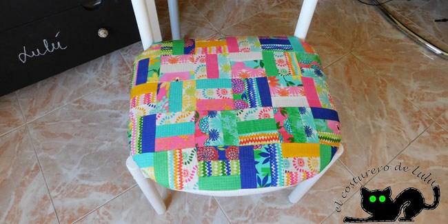 Detalle de la silla acabada