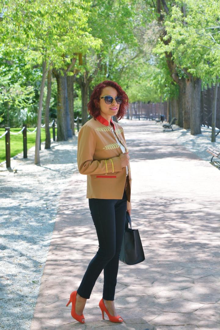 Look casual chaqueta marinera