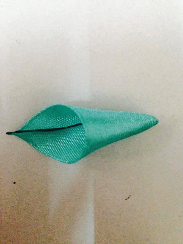 petalo puntiagudo kanzashi