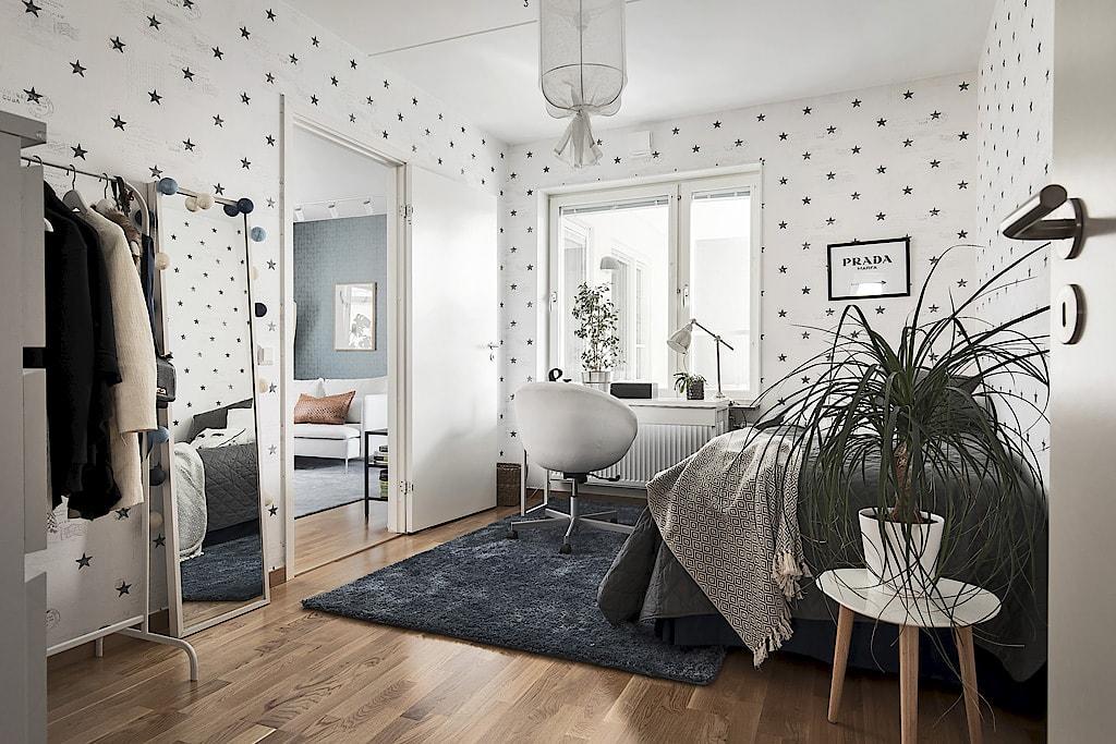 Paredes_de_papel_pintado_decoración_espacio_trabajo_estilo_nórdico