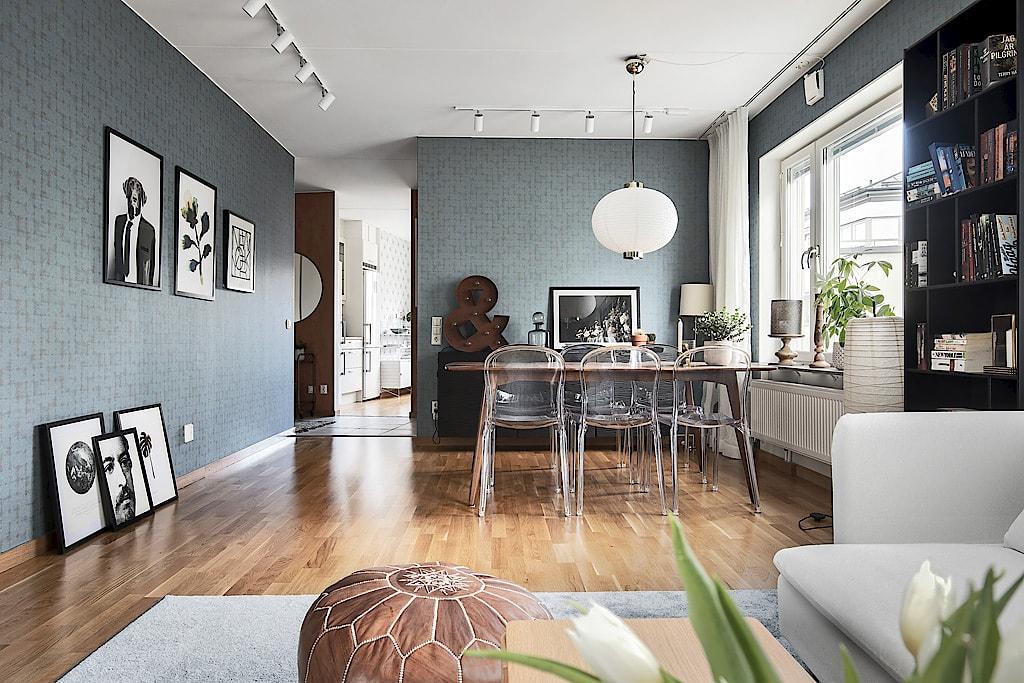 Paredes_de_papel_pintado_decoración_comedor_estilo_nórdico