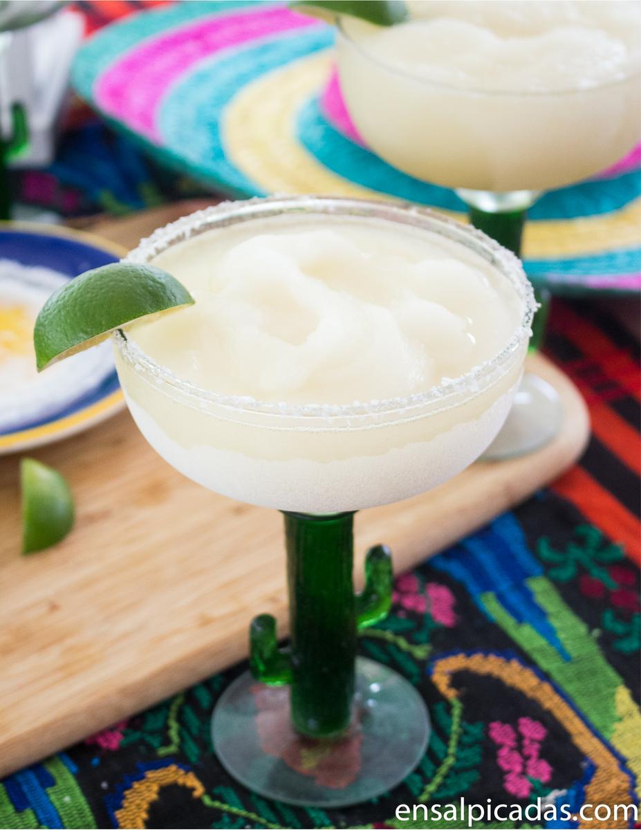 Receta de la mejor Margarita Frozen.