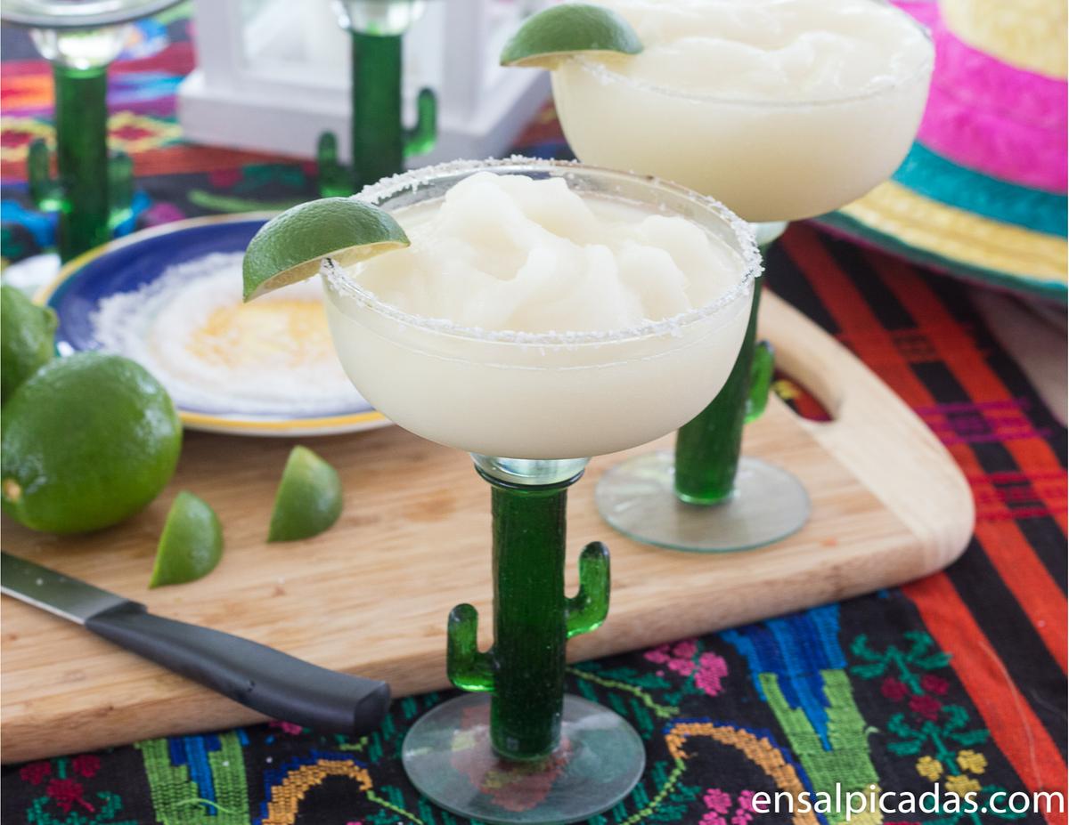 Receta de la mejor Margarita Frozen.