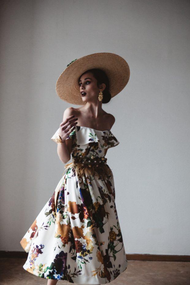 vestidos florales para invitada