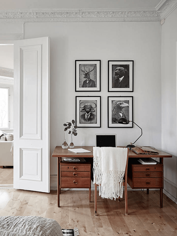 Decorando con muebles antiguos