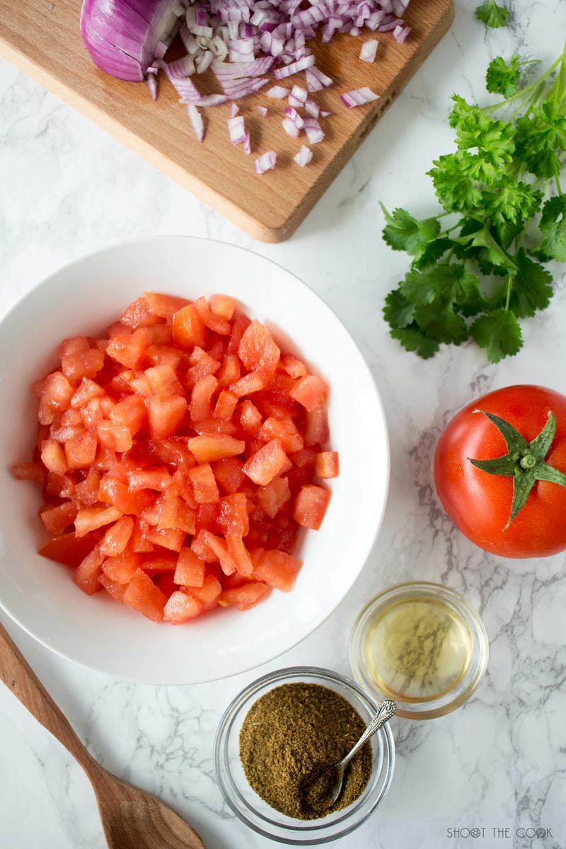 Receta Ensalada marroquí
