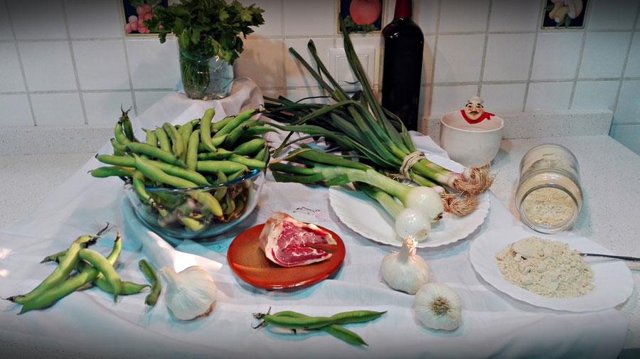 Recetas saludables habas