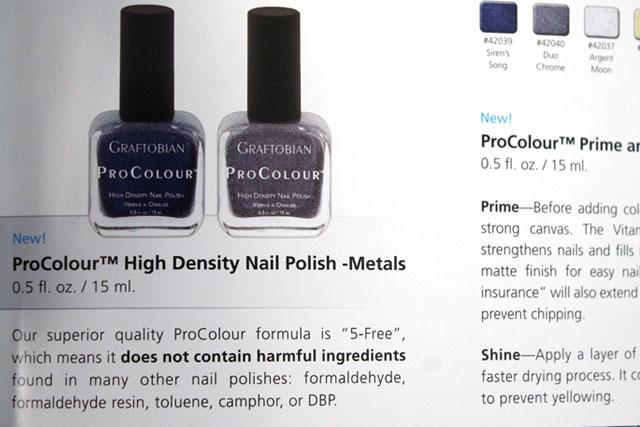 esmaltes de uñas veganos y 5free