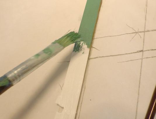 degradado con pintura