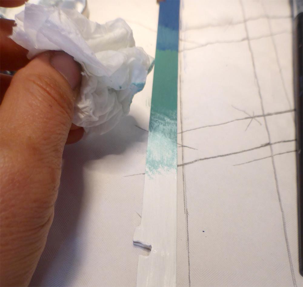 degradado con pintura