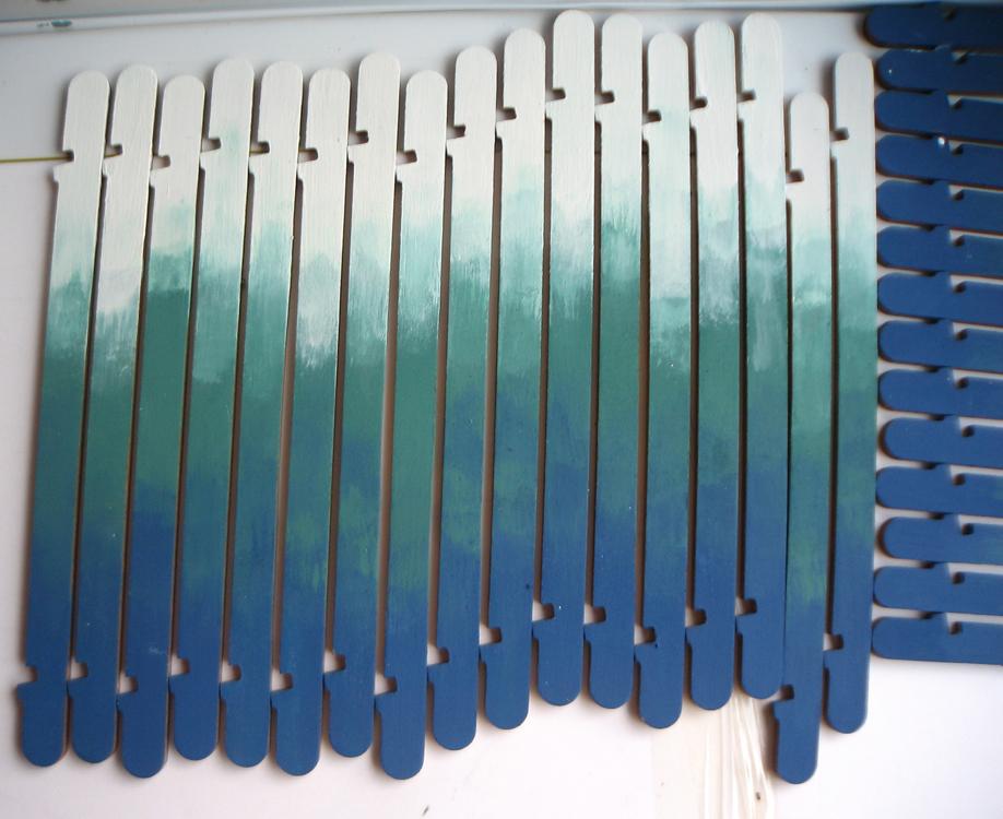 degradado con pintura