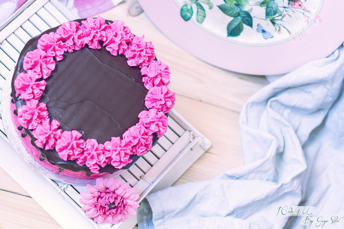 Tarta de Chocolate y Frambuesa