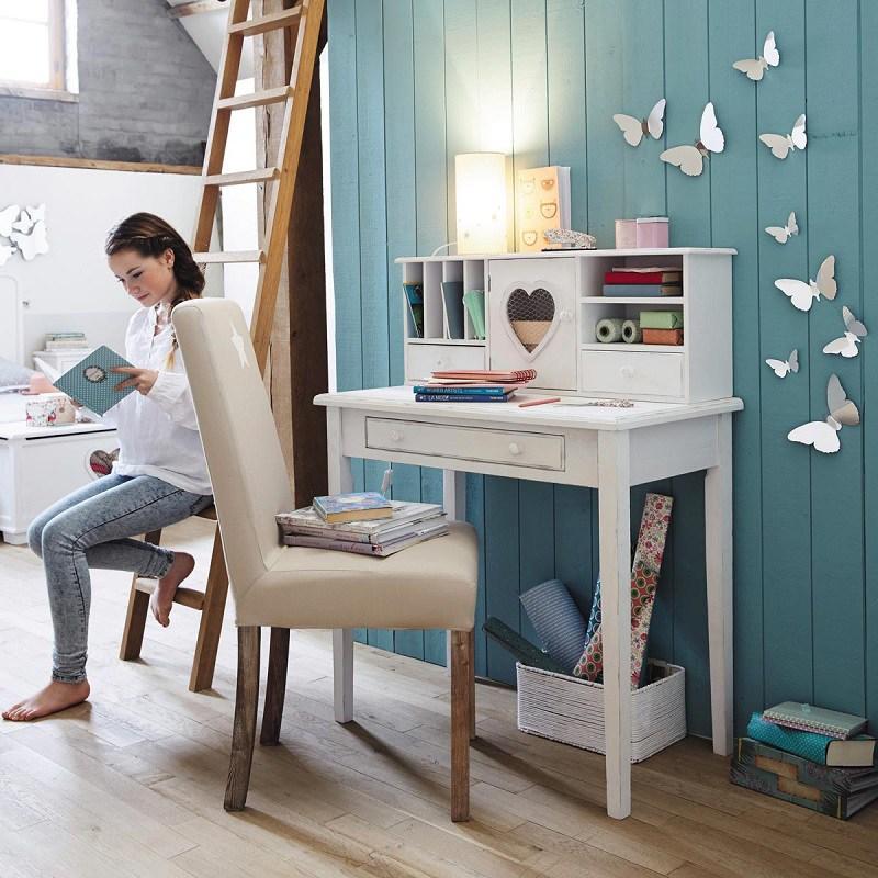 Zona de estudio para una habitación infantil