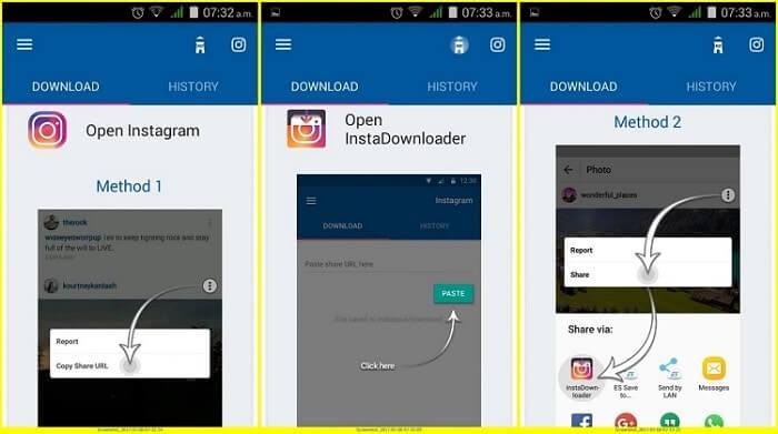 video downloader para Instagram